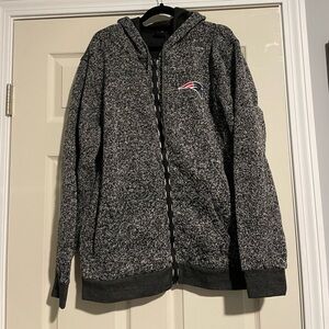 New England Patriots NFL Team Apparel full-zip hoodie